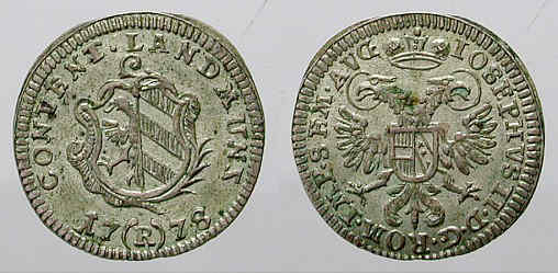 N&uuml;rnberg: Landm&uuml;nze 1778