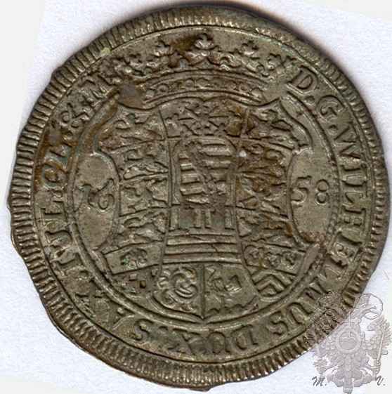 Sachsen Weimar: 1 Groschen 1658 (Merseburger 3893)