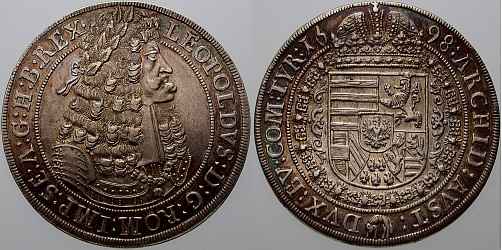 Tirol: Hall, Taler 1698