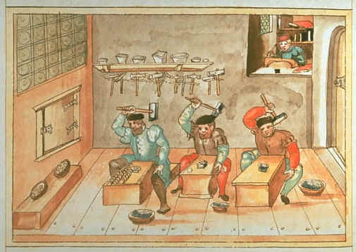 in corso di coniazione